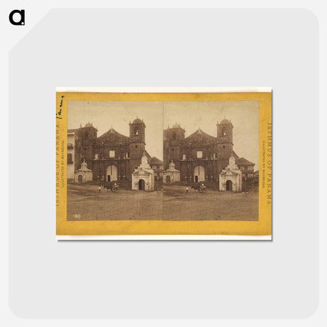 アートポストカード-Church of La Merced
 - エドワード マイブリッジ Postcard.