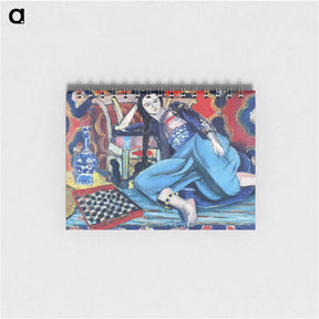 アートメモ帳-Odalisque with a Turkish Chair - アンリ マティス Memo.
