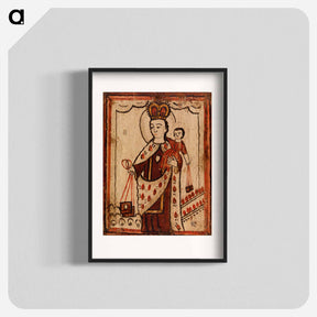 アートポスター-Our Lady of Mount Carmel
 - バーンズ・コレクション Poster.