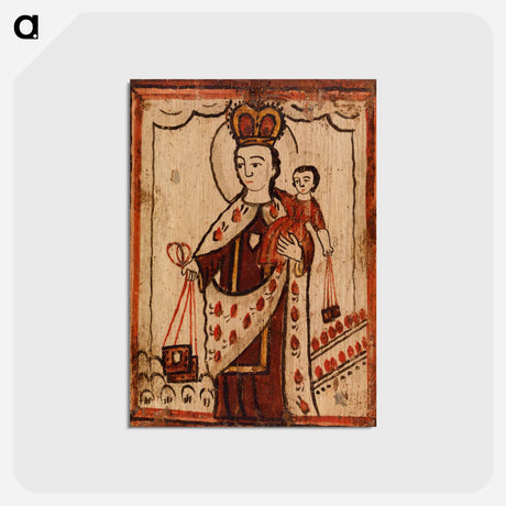 アートポストカード-Our Lady of Mount Carmel
 - バーンズ・コレクション Postcard.