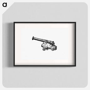 アートポスター-Gun in the Tower
 - 大英図書館 Poster.