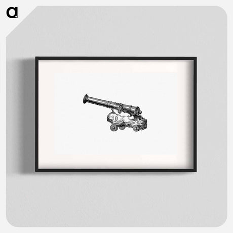 アートポスター-Gun in the Tower
 - 大英図書館 Poster.