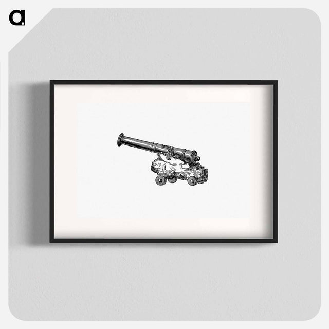 アートポスター-Gun in the Tower
 - 大英図書館 Poster.