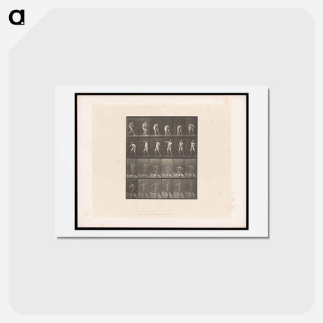 アートポストカード-The Throw
 - エドワード マイブリッジ Postcard.