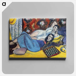 アートパネル-Odalisques - アンリ マティス Canvas.