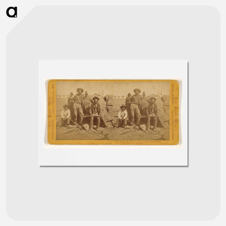 アートポストカード-Donald McKy and His Men
 - エドワード マイブリッジ Postcard.