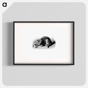 アートポスター-Playful Cat
 - 大英図書館 Poster.