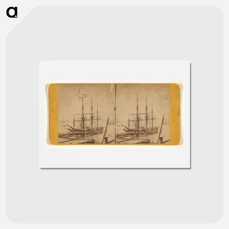 アートポストカード-New York Harbor
 - エドワード マイブリッジ Postcard.