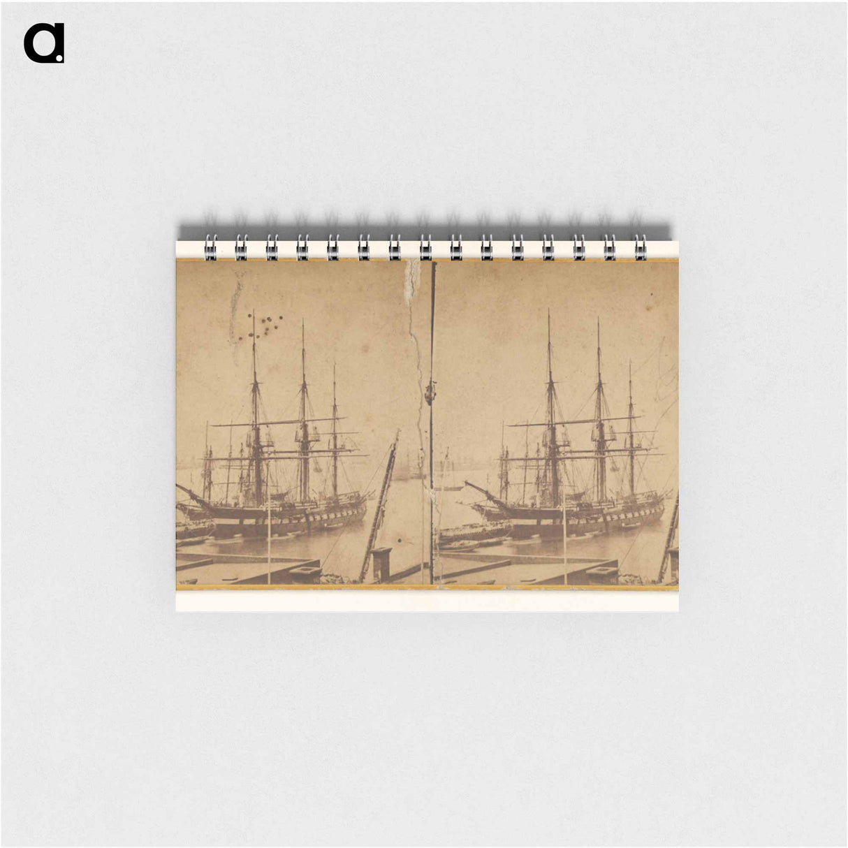 アートメモ帳-New York Harbor
 - エドワード マイブリッジ Memo.