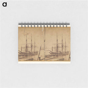 アートメモ帳-New York Harbor
 - エドワード マイブリッジ Memo.