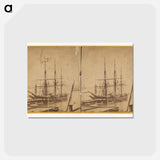 アートポストカード-New York Harbor
 - エドワード マイブリッジ Postcard.
