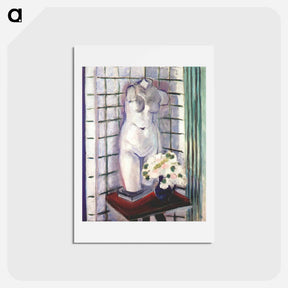 アートポストカード-Still Life with Plaster Torso - アンリ マティス Postcard.