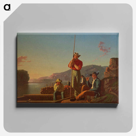 アートパネル-The Wood-Boat
 - セントルイス美術館 Canvas.