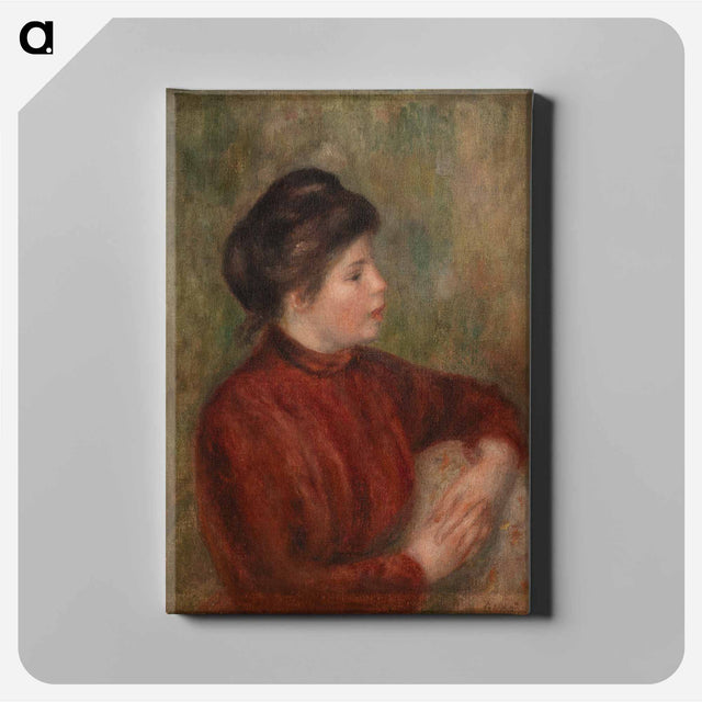アートパネル-Woman Leaning on a Chair
 - バーンズ・コレクション Canvas.