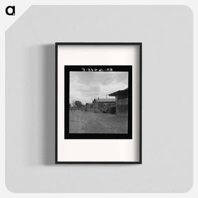 アートポスター-Slums of East El Centro, California - ドロテア ラング Poster.
