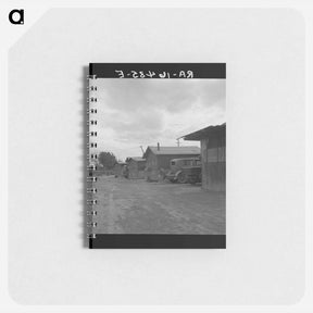 アートメモ帳-Slums of East El Centro, California - ドロテア ラング Memo.