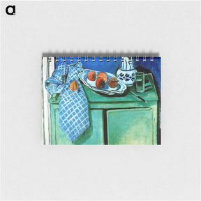 アートメモ帳-Still Life with Green Sideboard - アンリ マティス Memo.