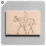 アートパネル-Man on Horseback
 - バーンズ・コレクション Canvas.