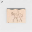 アートメモ帳-Man on Horseback
 - バーンズ・コレクション Memo.