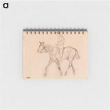 アートメモ帳-Man on Horseback
 - バーンズ・コレクション Memo.