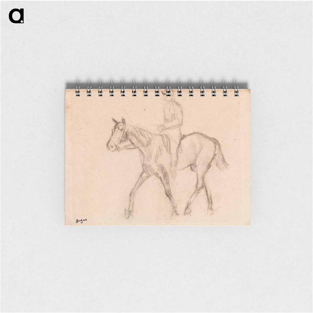アートメモ帳-Man on Horseback
 - バーンズ・コレクション Memo.