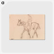 アートポストカード-Man on Horseback
 - バーンズ・コレクション Postcard.