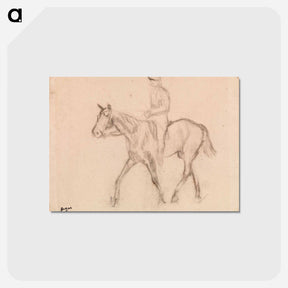 アートポストカード-Man on Horseback
 - バーンズ・コレクション Postcard.