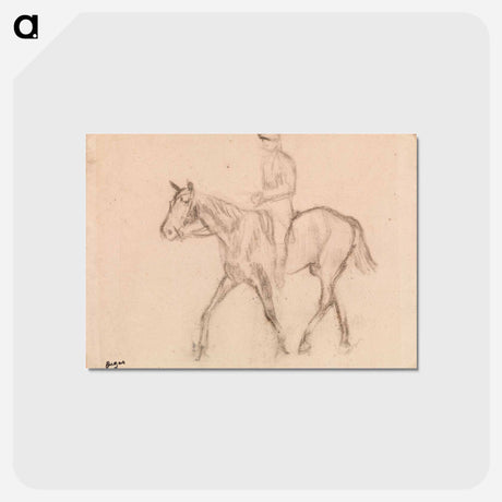 アートポストカード-Man on Horseback
 - バーンズ・コレクション Postcard.