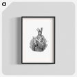 アートポスター-Native American Man, History of Benton County
 - 大英図書館 Poster.