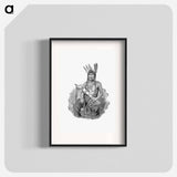アートポスター-Native American Man, History of Benton County
 - 大英図書館 Poster.