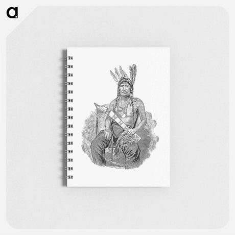 アートメモ帳-Native American Man, History of Benton County
 - 大英図書館 Memo.