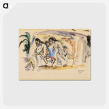 アートポストカード-Siesta
 - バーンズ・コレクション Postcard.