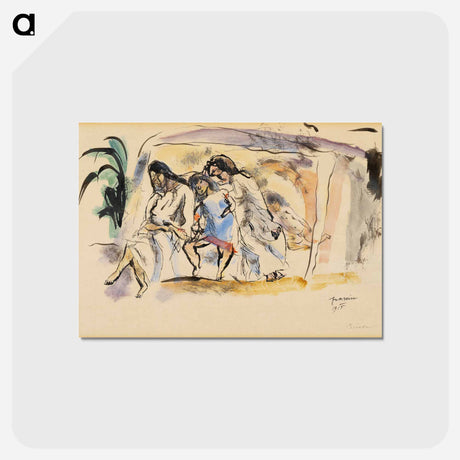 アートポストカード-Siesta
 - バーンズ・コレクション Postcard.