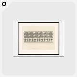 アートポストカード-Ox Walking
 - エドワード マイブリッジ Postcard.