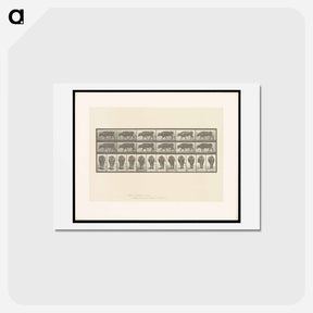 アートポストカード-Ox Walking
 - エドワード マイブリッジ Postcard.