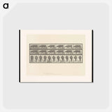 アートポストカード-Ox Walking
 - エドワード マイブリッジ Postcard.