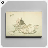 8-79_Katsushika-Hokusai_canvas