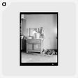 アートポストカード-Kitchen Washstands
 - ラッセル リー Postcard.