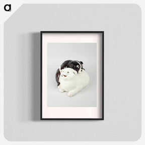 アートポスター-Handwarmer Puppies
 - セントルイス美術館 Poster.