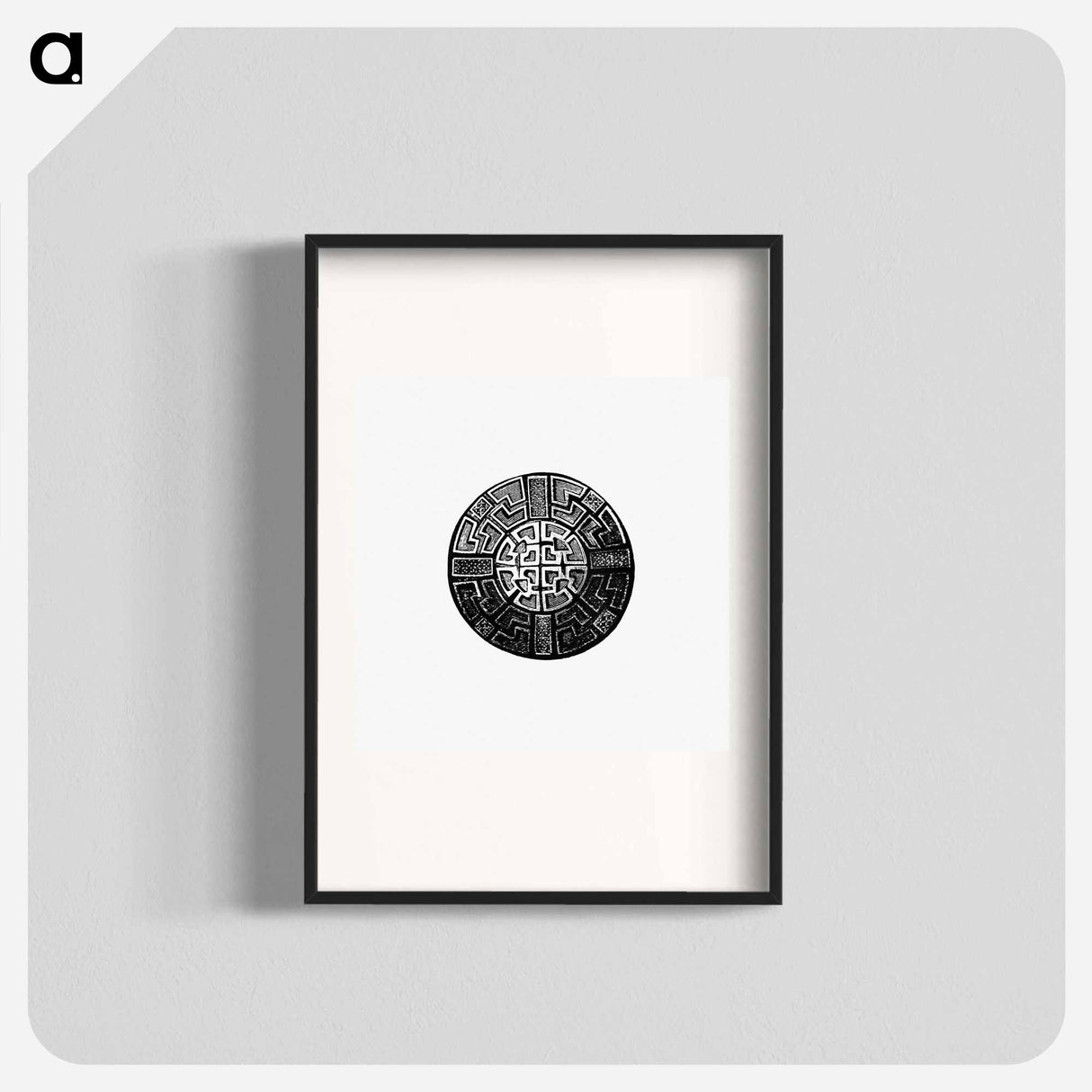 アートポスター-Shield from Illustrated Norway's History
 - 大英図書館 Poster.
