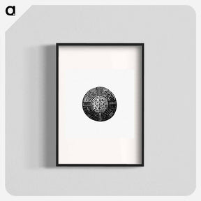 アートポスター-Shield from Illustrated Norway's History
 - 大英図書館 Poster.