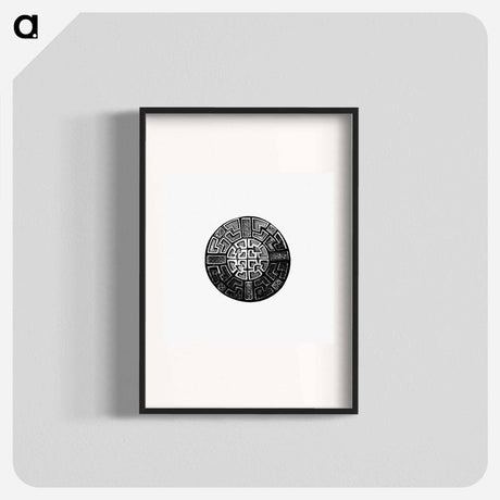 アートポスター-Shield from Illustrated Norway's History
 - 大英図書館 Poster.