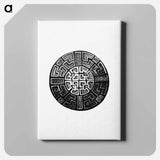 アートパネル-Shield from Illustrated Norway's History
 - 大英図書館 Canvas.