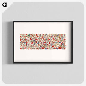 アートポスター-Turkish Floral Pattern
 - クリーブランド美術館 Poster.
