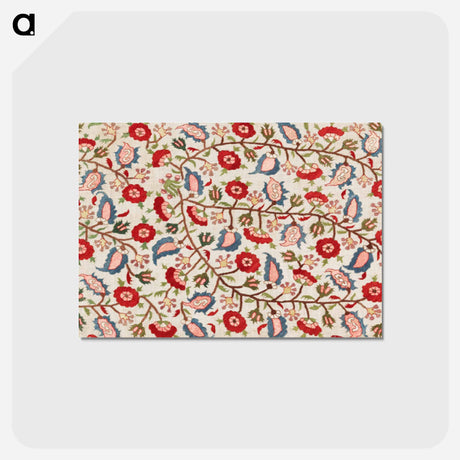 アートポストカード-Turkish Floral Pattern
 - クリーブランド美術館 Postcard.