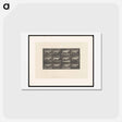 アートポストカード-Running Eland
 - エドワード マイブリッジ Postcard.
