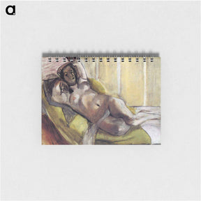 アートメモ帳-Nude Reclining on a Sofa - アンリ マティス Memo.