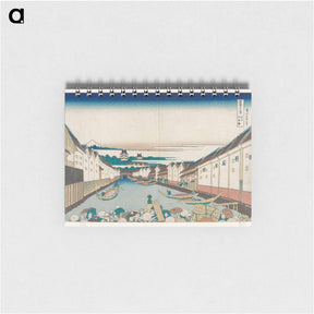 アートメモ帳-Nihonbashi Bridge in Edo - 葛飾 北斎 Memo.
