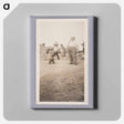 アートパネル-Baseball Game at Home Plate
 - セントルイス美術館 Canvas.