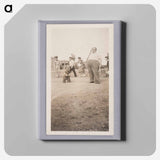 アートパネル-Baseball Game at Home Plate
 - セントルイス美術館 Canvas.